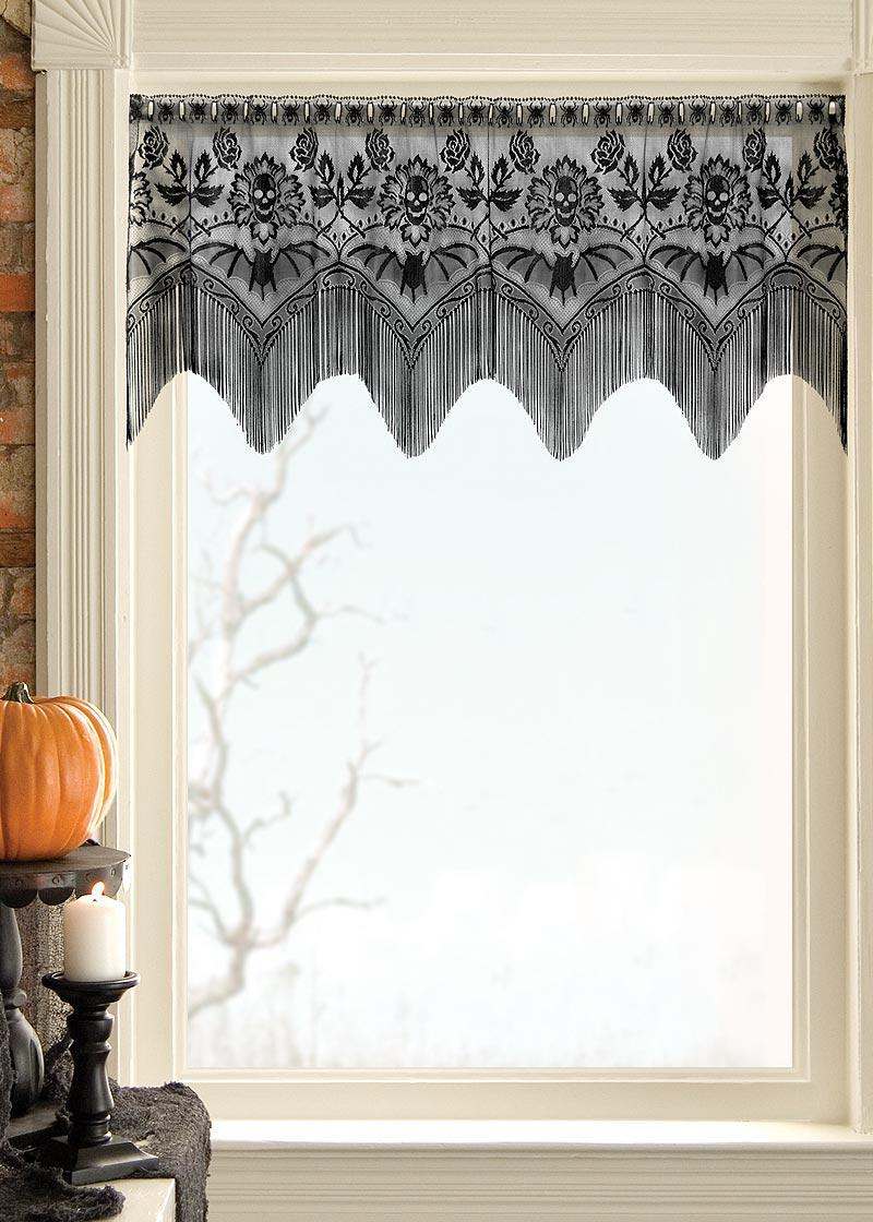 Heritage Lace Halloween Valance | Halloween Gala