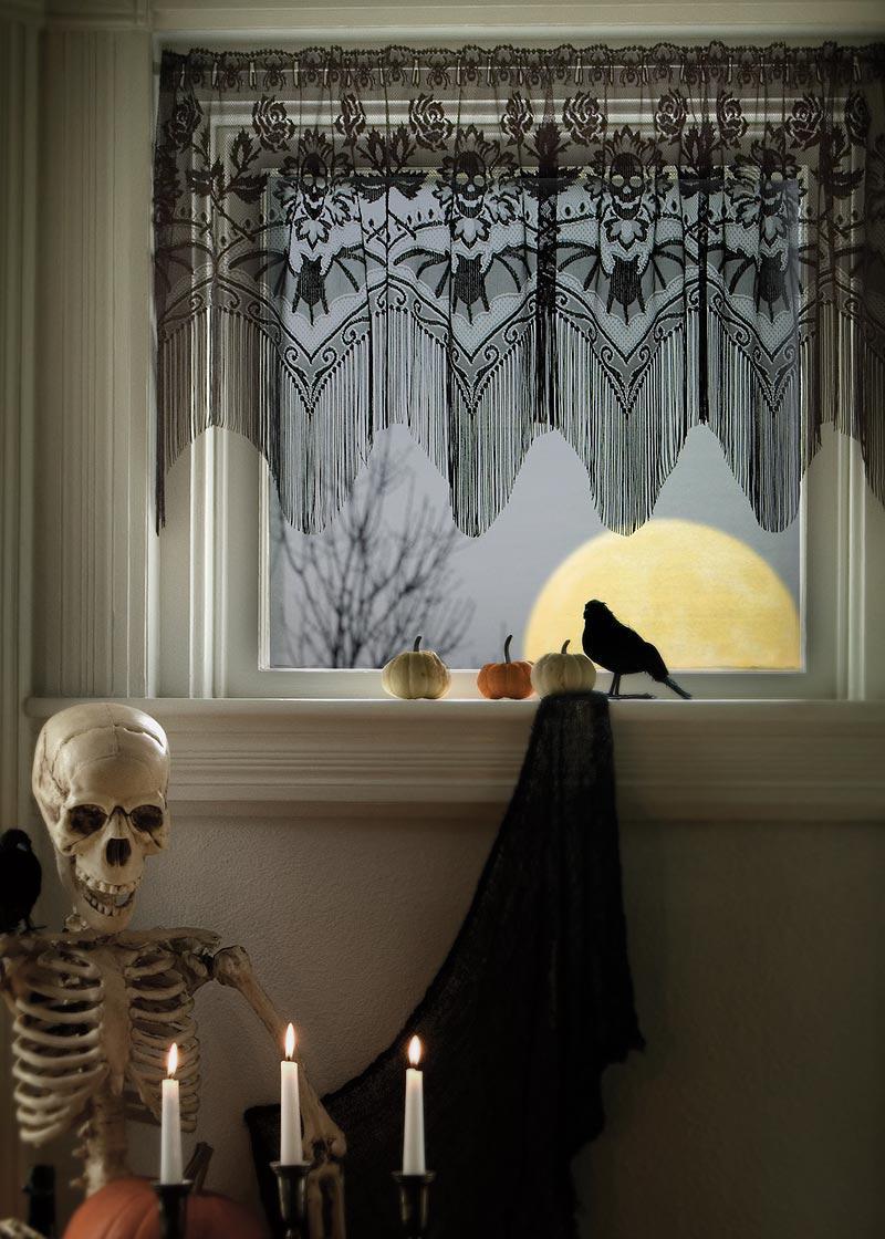 Heritage Lace Halloween Valance | Halloween Gala