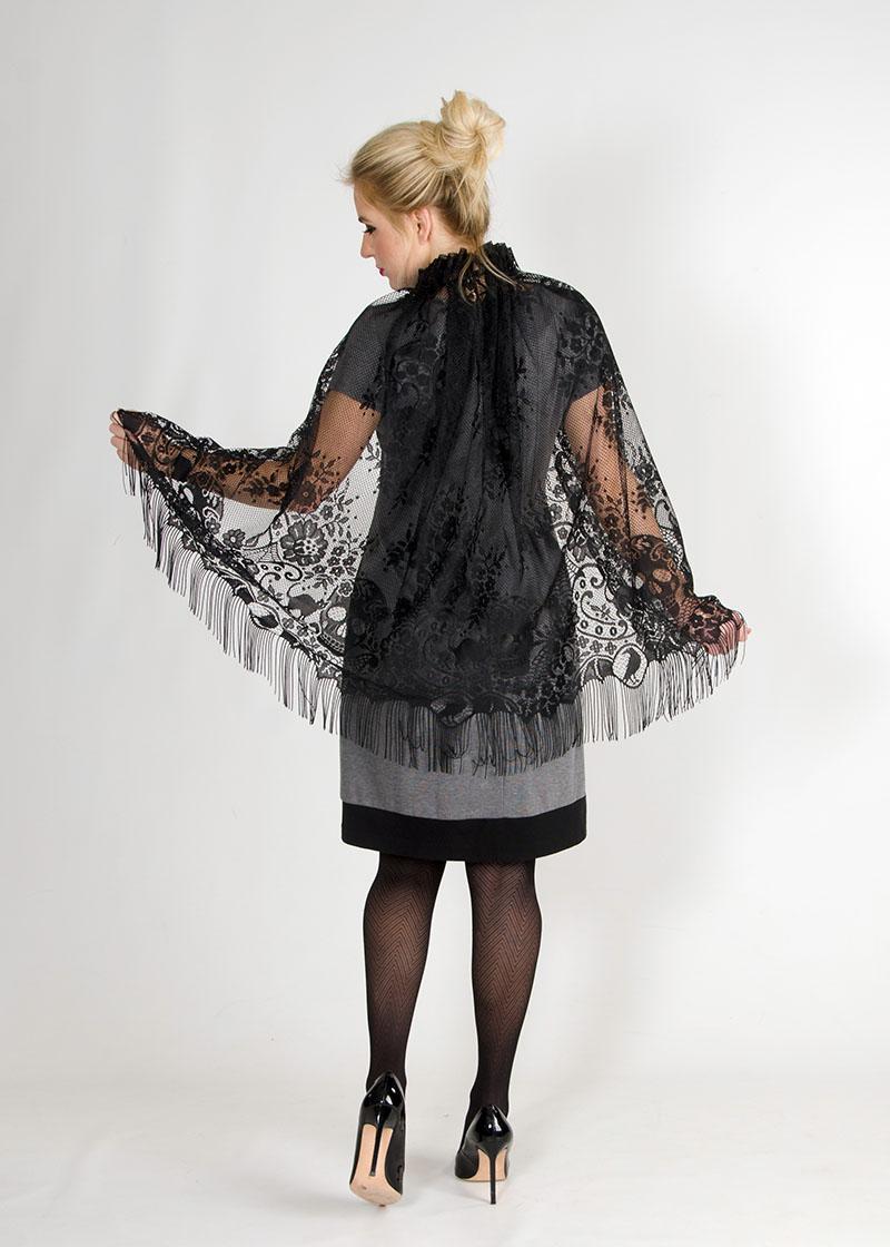 Heritage Lace | Halloween Victorian Lace Cape