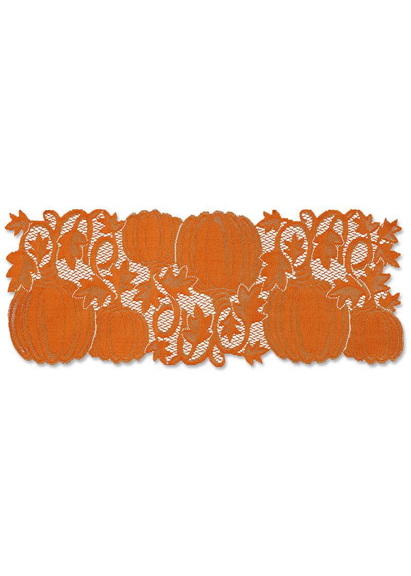 Heritage Lace Harvest Table Runner | Pumpkin Vine
