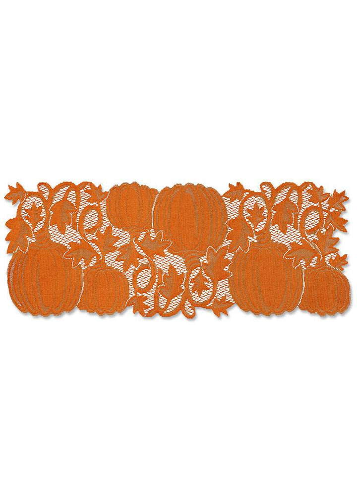 Heritage Lace Harvest Table Runner | Pumpkin Vine