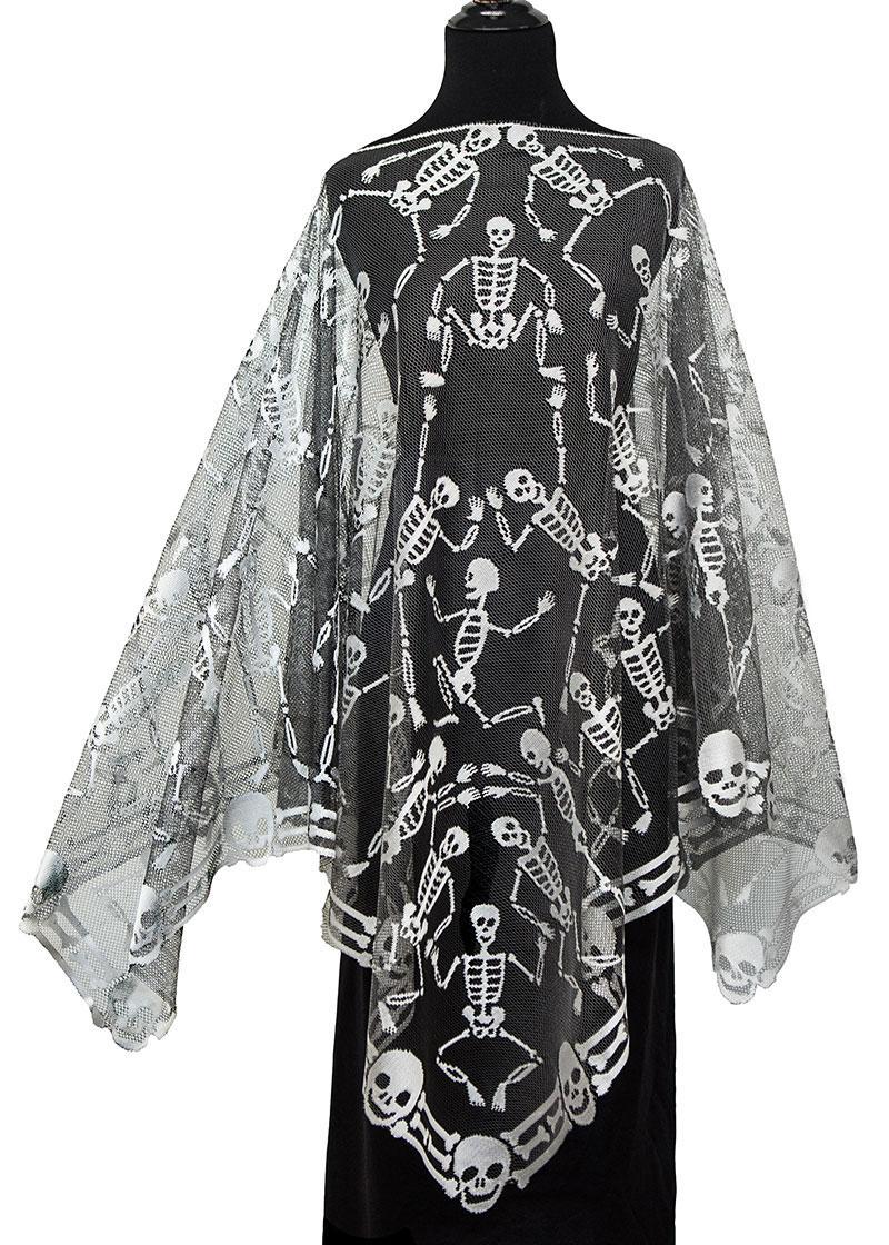 Heritage Lace | Skeleton Dance Poncho