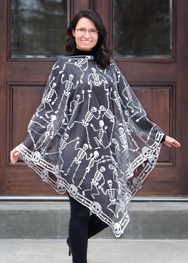 Heritage Lace | Skeleton Dance Poncho