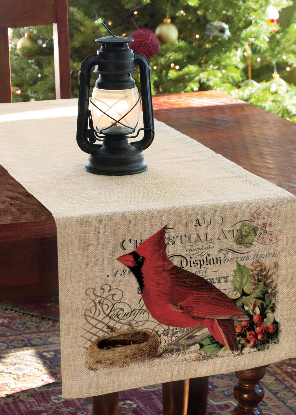 Heritage Lace Table Runner | Winter Garden