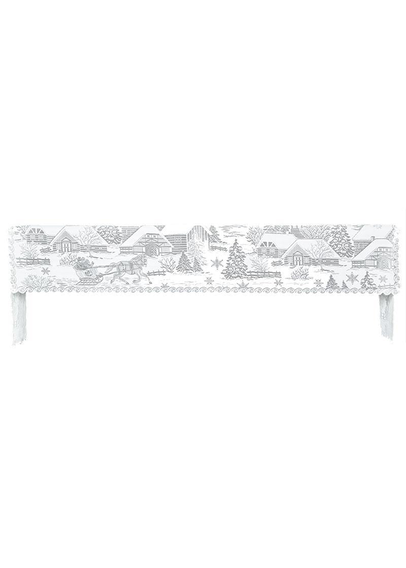 Heritage Lace Winter Mantle Scarf | Sleigh Ride