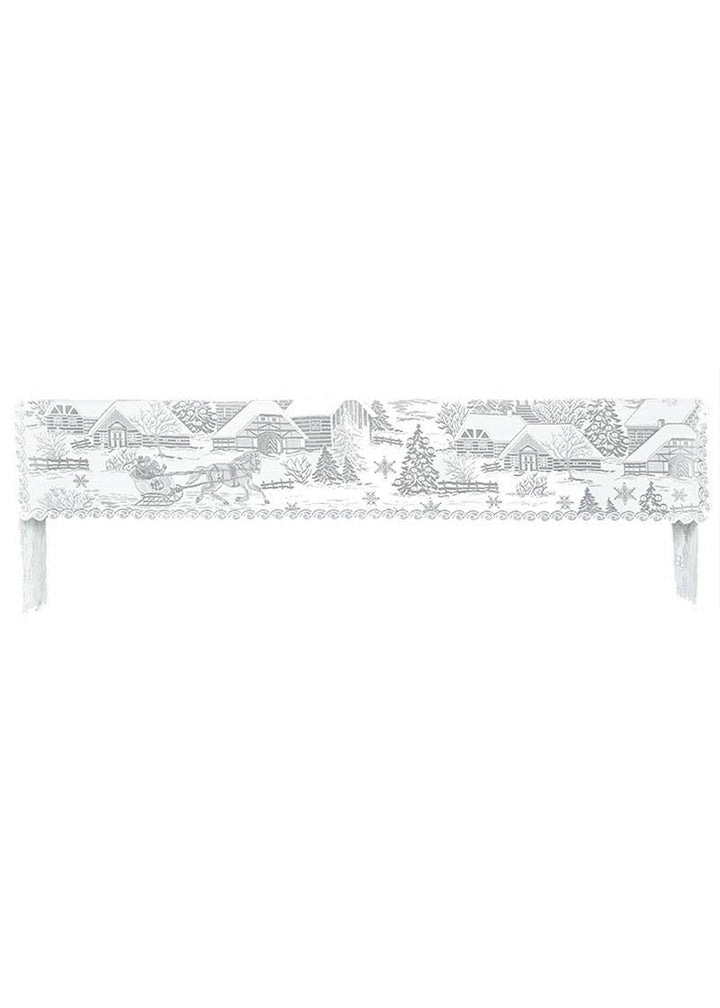 Heritage Lace Winter Mantle Scarf | Sleigh Ride