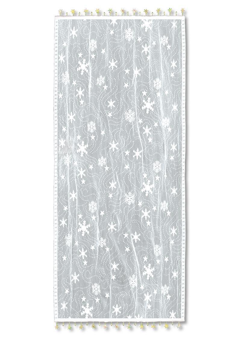 Heritage Lace Winter Table Runner | Wind Chill