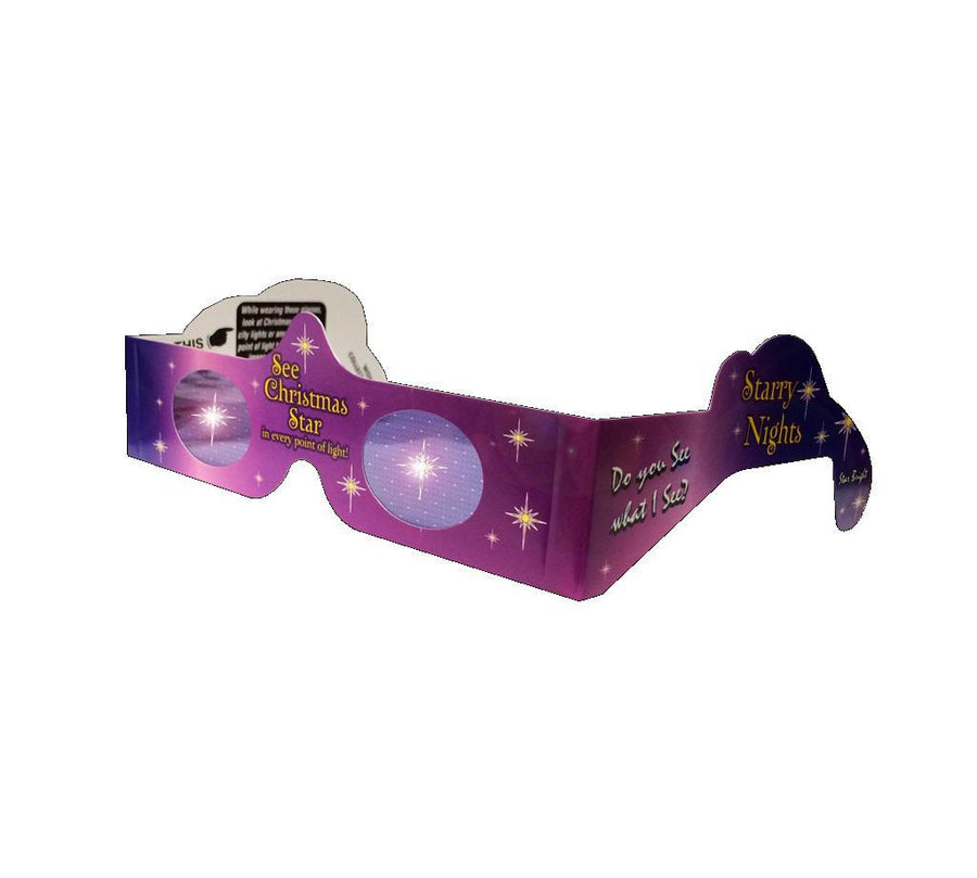 Holiday 3D Light Glasses | Christmas Star