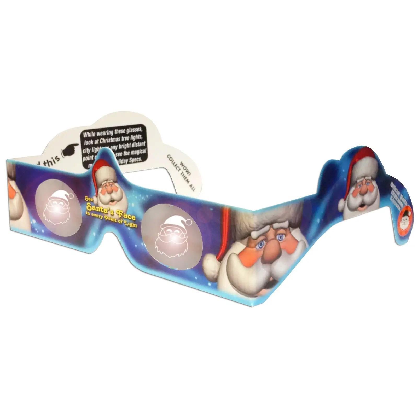 Holiday 3D Light Glasses | Santa