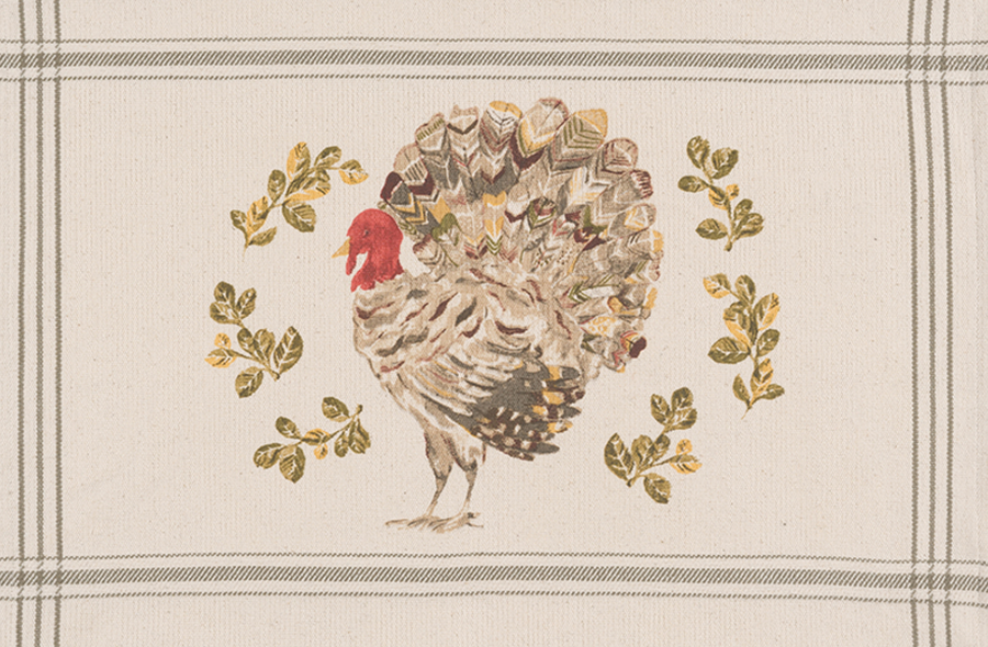 Holiday Turkey Placemat by Now Designs