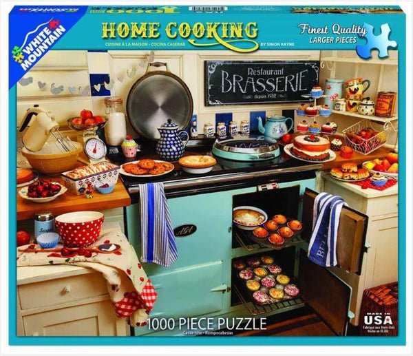 Home Cooking 1000 Piece Jigsaw Puzzle by White Mountain Puzzle
