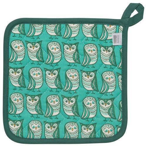 Hootenanny Owl Kitchen Potholder