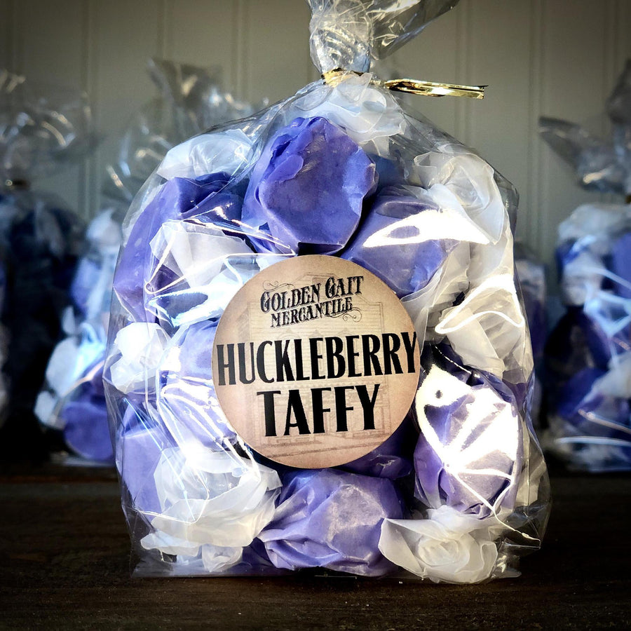 Huckleberry Salt Water Taffy By The Golden Gait Mercantile