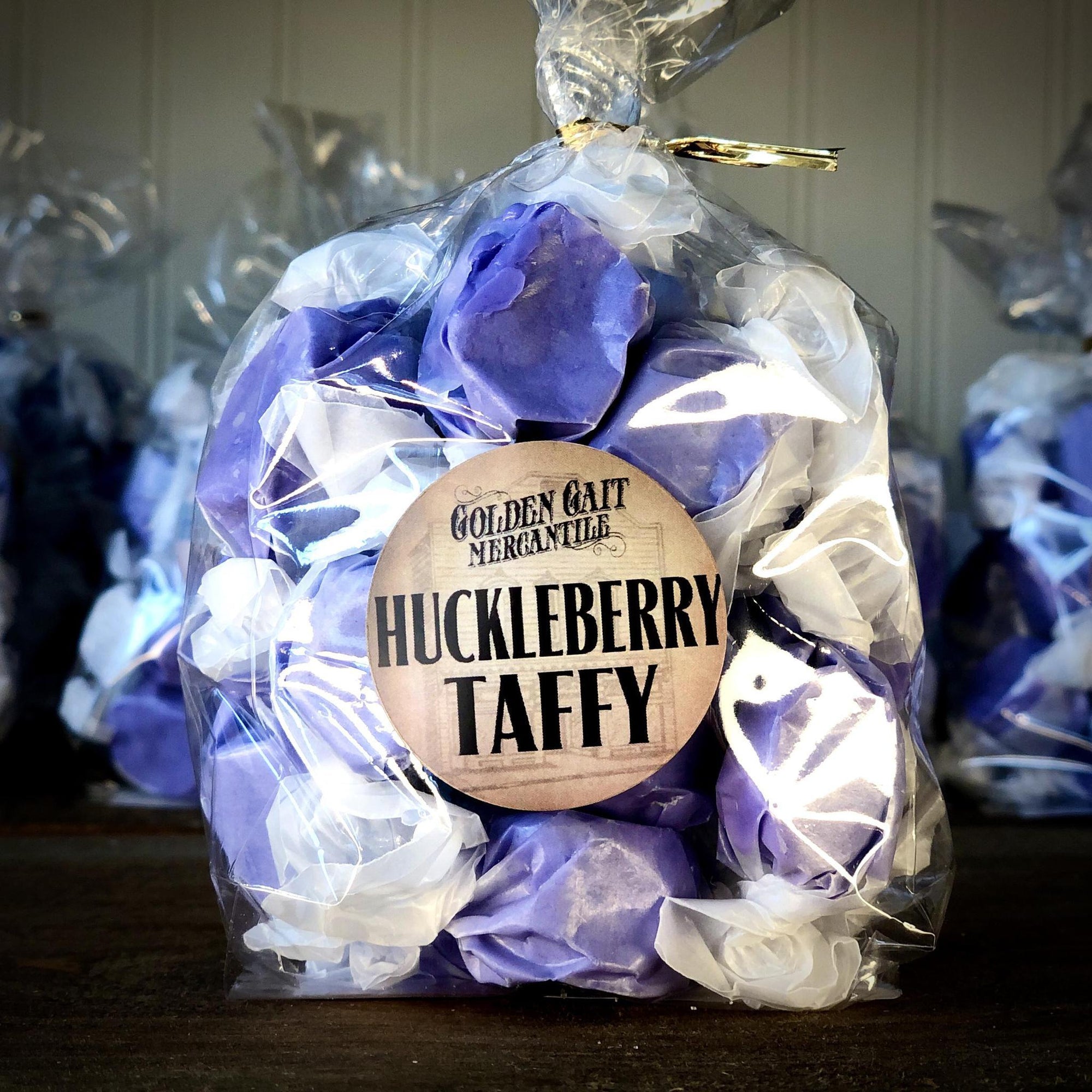 Huckleberry Salt Water Taffy By The Golden Gait Mercantile