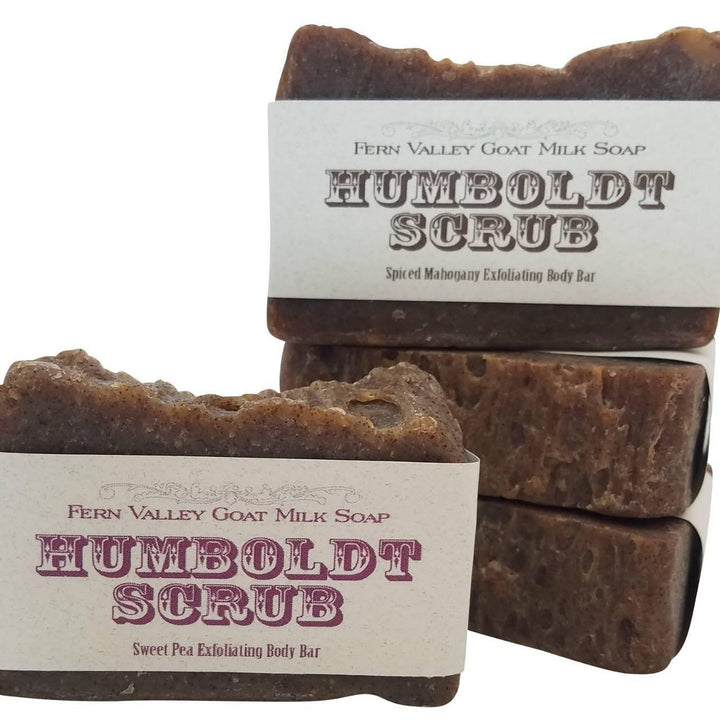 Humboldt Hands Scrub Exfoliating Goat Milk Body Bar