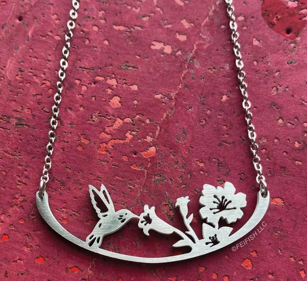 Hummingbird Necklace