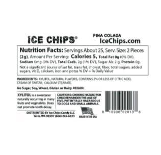Ice Chips Candy | Piña Colada