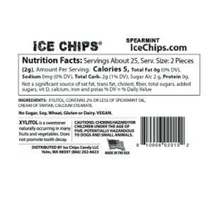 Ice Chips Candy | Spearmint