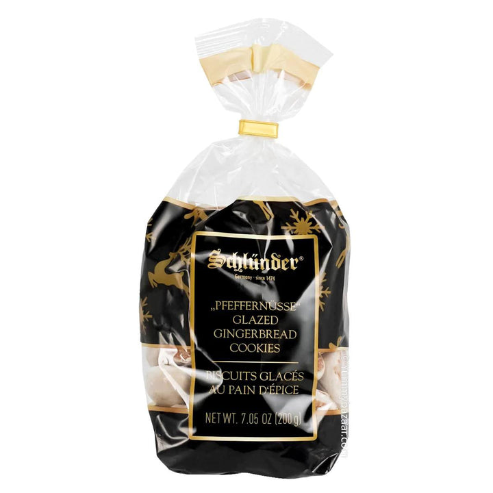 Schluender Pfeffernuesse Gingerbread Cookies Iced