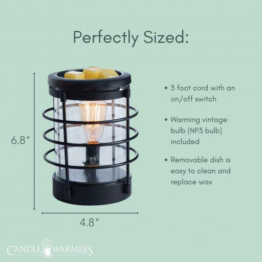 Illumination Fragrance Warmer | Coastal Vintage Edison Bulb
