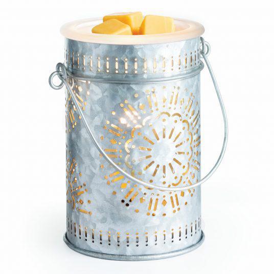 Illumination Fragrance Warmer | Galvanized Tin