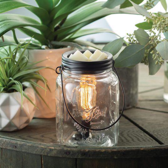 Illumination Fragrance Warmer | Mason Jar Edison Bulb