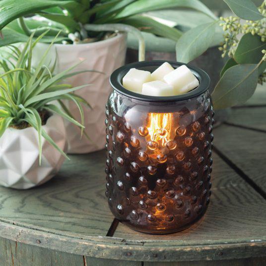 Illumination Fragrance Warmer | Smokey Hobnail Vintage Bulb