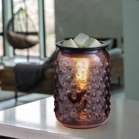 Illumination Fragrance Warmer | Smokey Hobnail Vintage Bulb