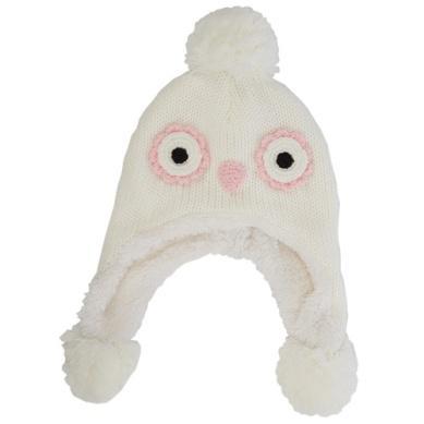 Children's Peruvian Owl Hat Ivory