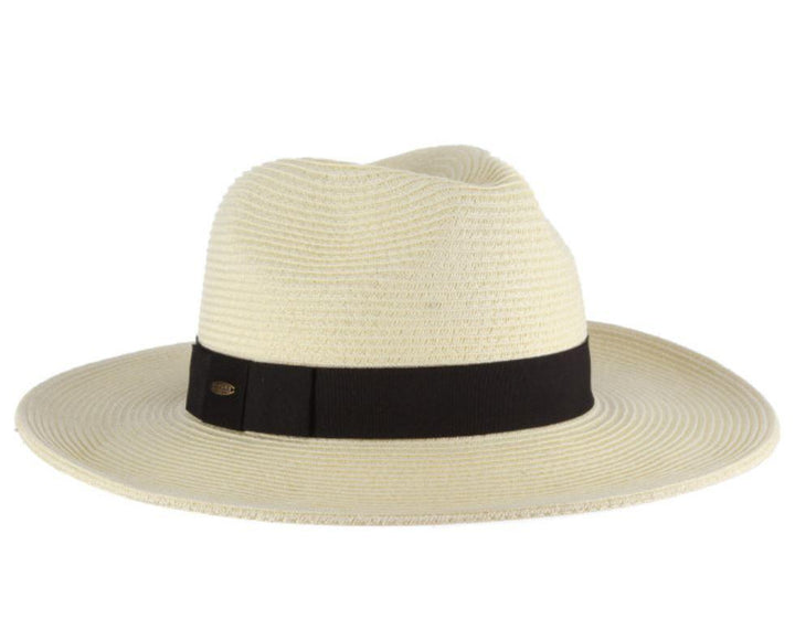 Ladies Fedora Sun Hat | Helena Ivory