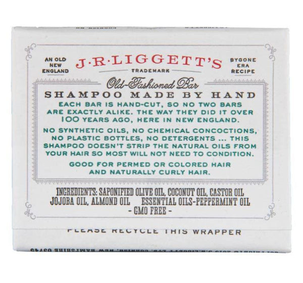 J.R. Liggett's Jojoba & Peppermint Shampoo Bar