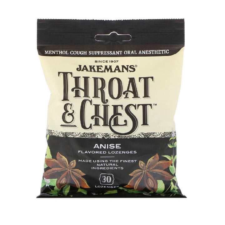 Jakemans Throat & Chest Lozenges | Anise