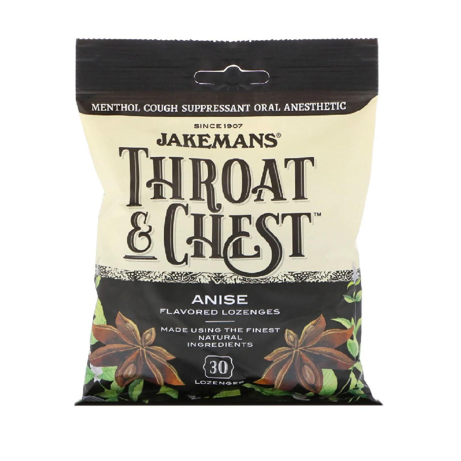 Jakemans Throat & Chest Lozenges | Anise