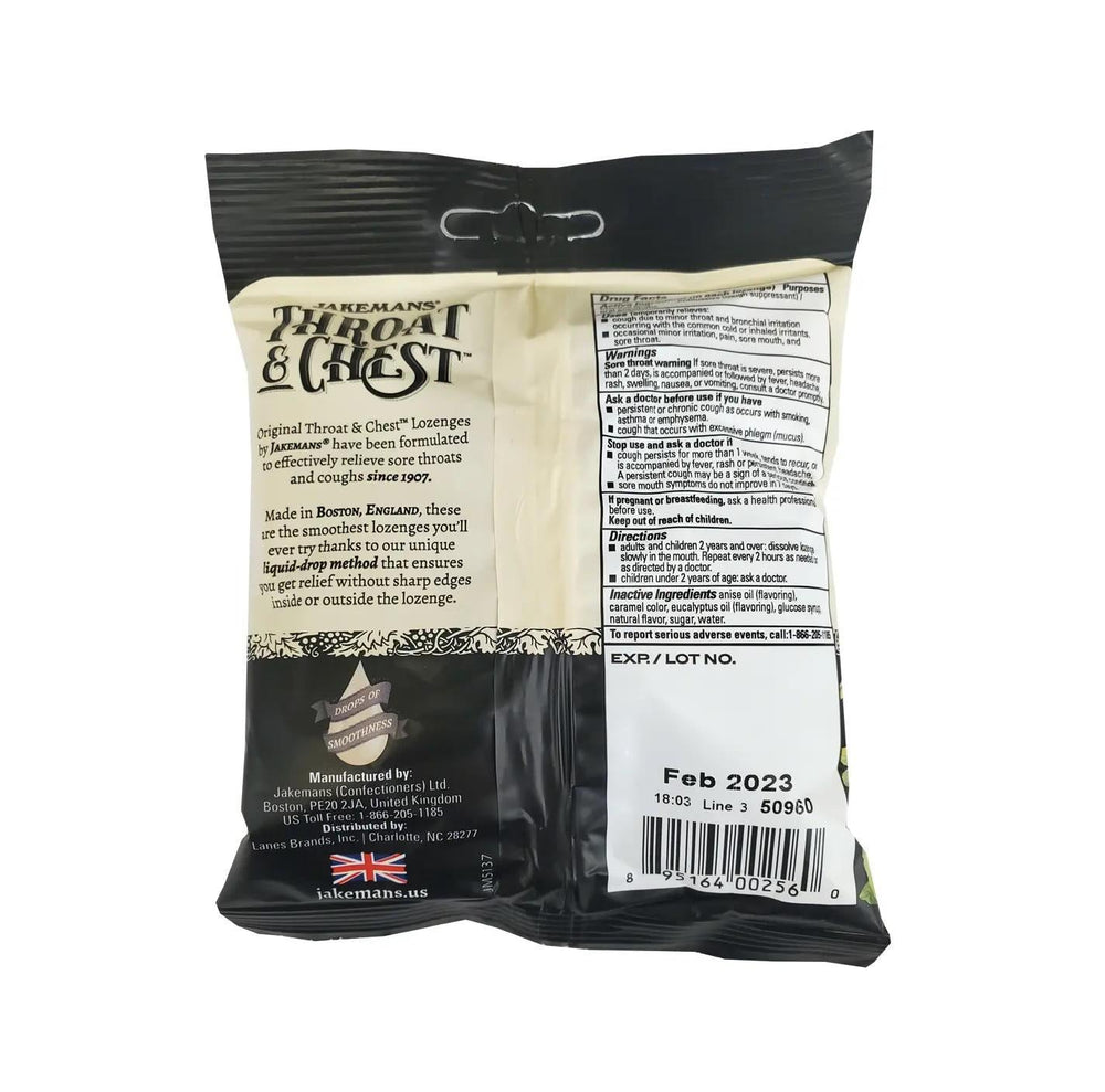 Jakemans Throat & Chest Lozenges | Anise