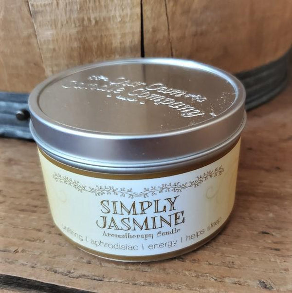 Aromatherapy Tin Soy Candles Jasmine