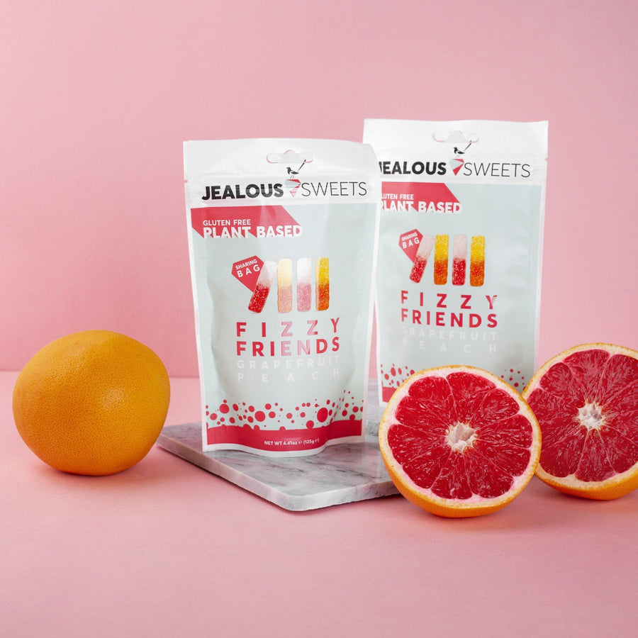 Jealous Sweets Fizzy Friends Grapefruit & Peach
