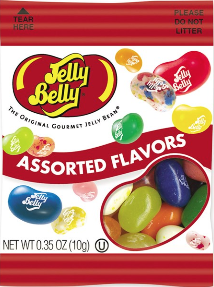 Jelly Belly Assorted Flavors Snack Pack