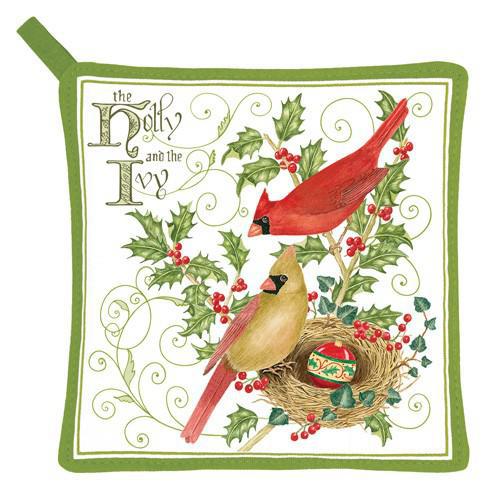 Kitchen Potholder | Holly & Ivy