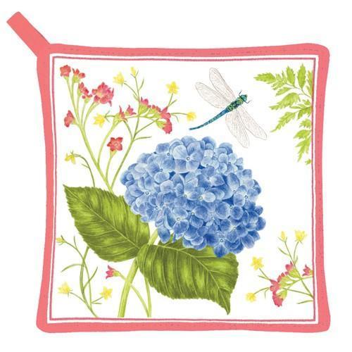 Kitchen Potholder Hydrangea