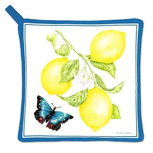 Kitchen Potholder Lemons
