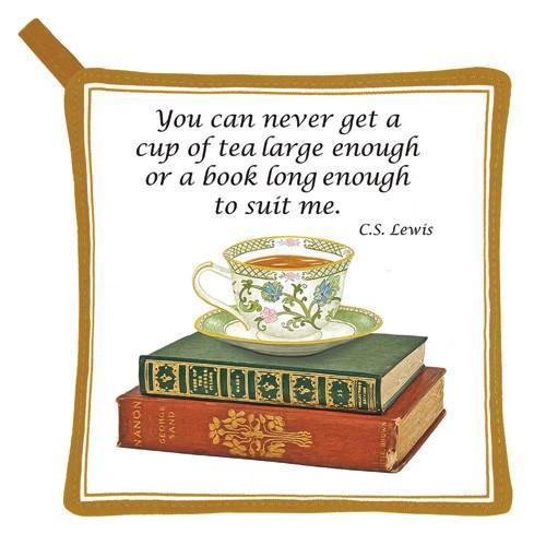 Kitchen Potholder Never Enough Books