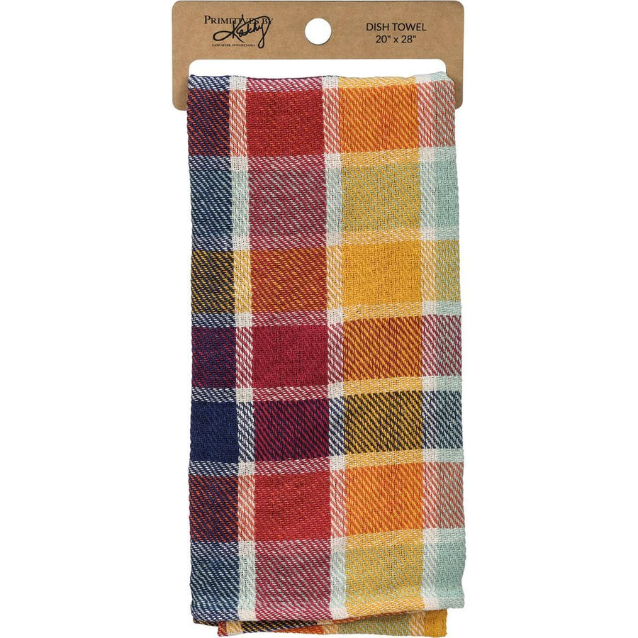 Kitchen Towel | Block Multi Plaid