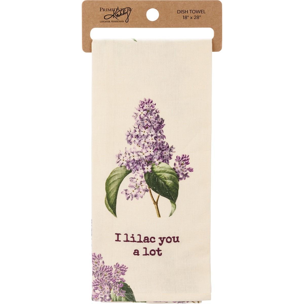 Kitchen Towel | I Lilac You A Lot