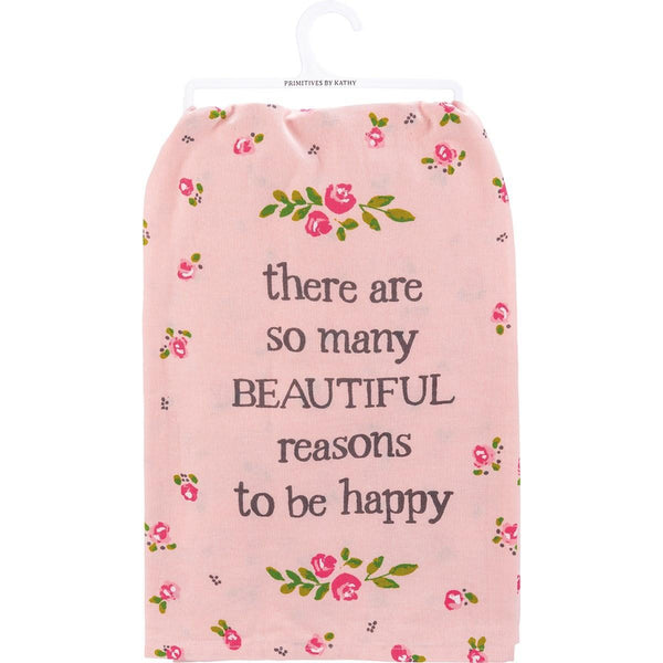 Kitchen Towel | So Many Beautiful Reasons to be Happy