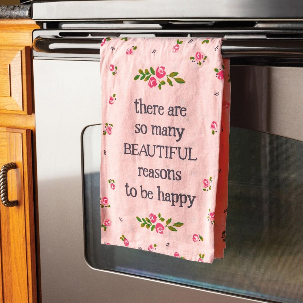 Kitchen Towel | So Many Beautiful Reasons to be Happy