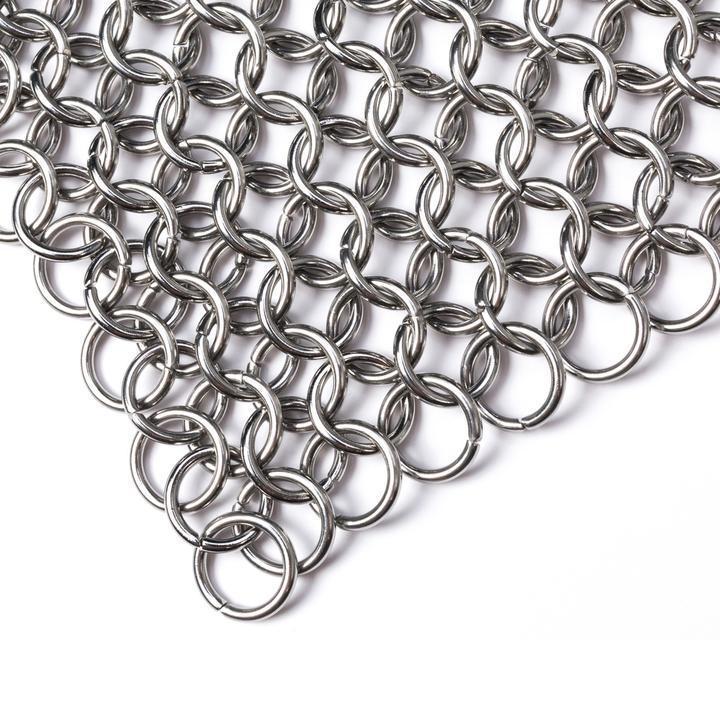 Stainless-Steel Chain Mail Scrubber