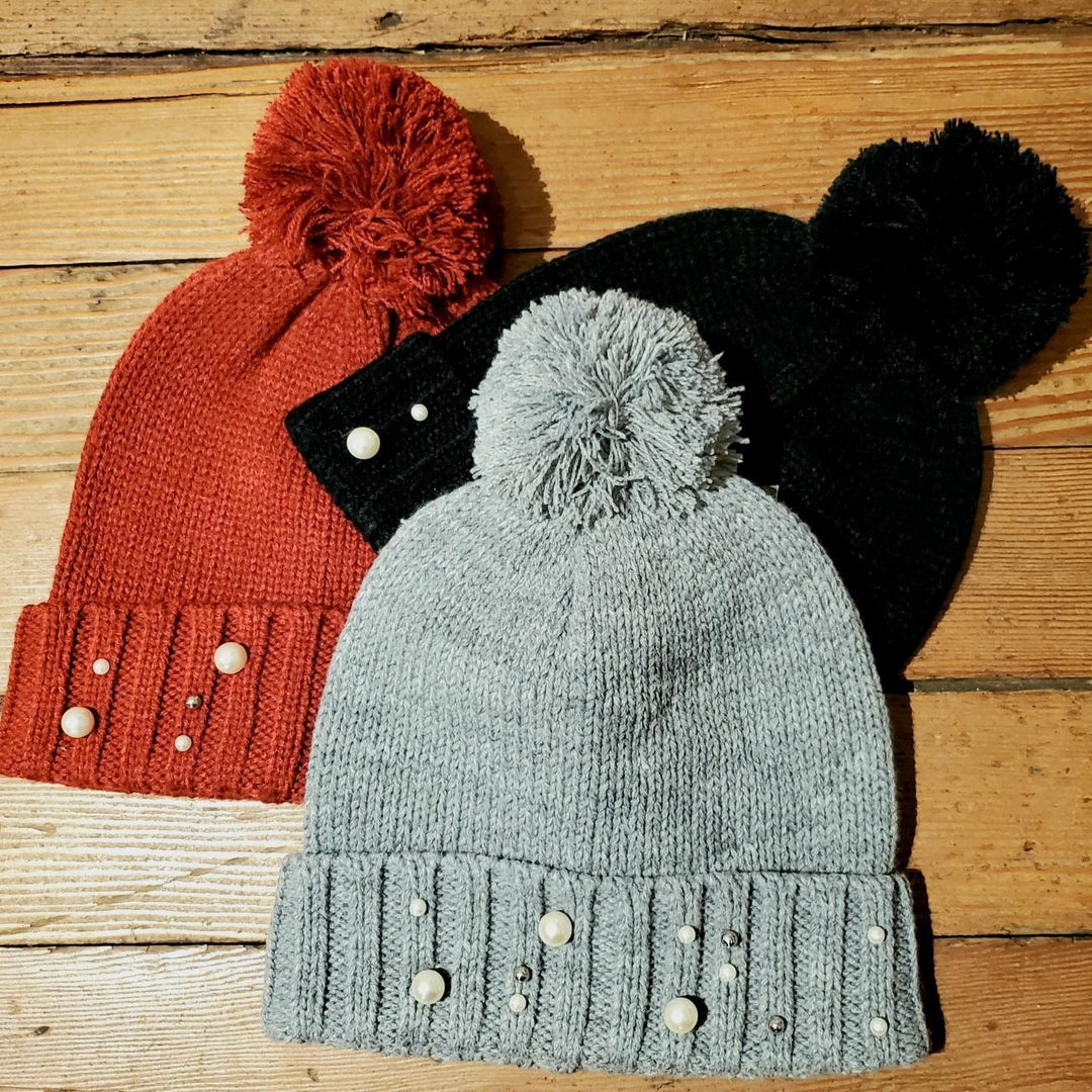 Knit Pom Knit Beanie