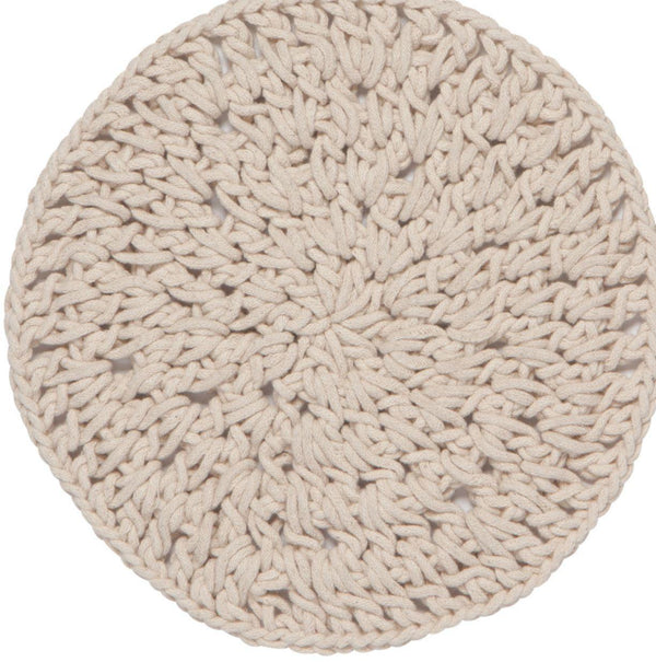 Knotted Cotton Trivets