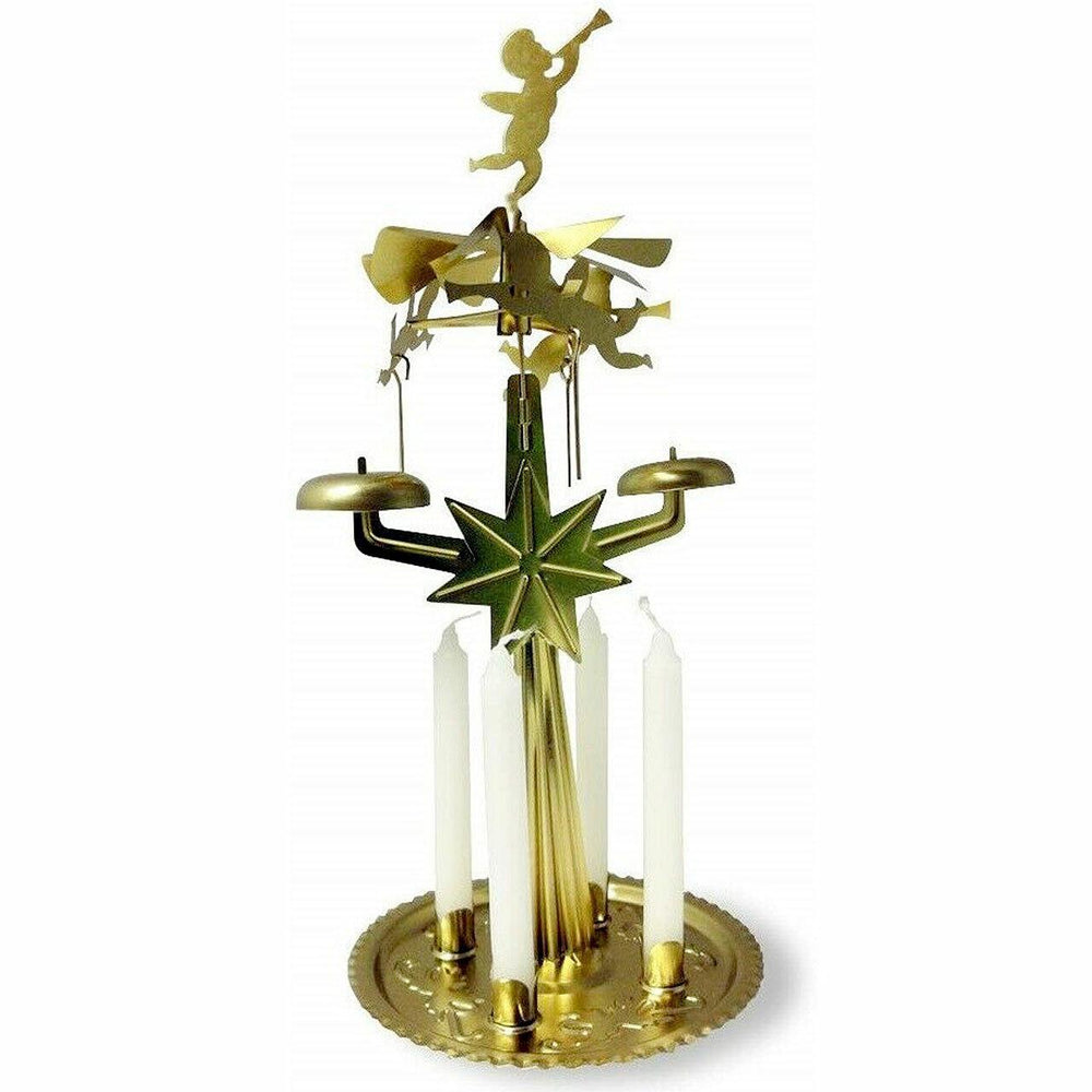 Kurt Adler Angel Chimes with 4 Candles
