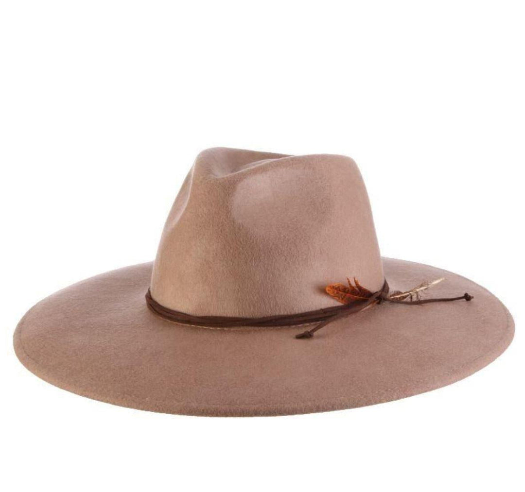 Ladies Wool Felt Rancher | Marin